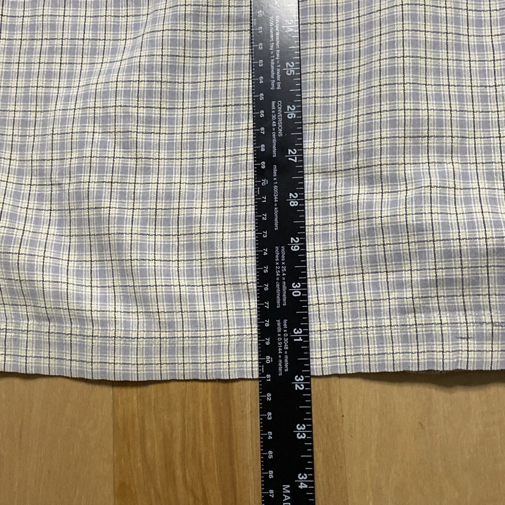 Britches Button Up Shirt Size Large Gray Men Surfer Shirt Chest 47" GUC - Picture 13 of 14